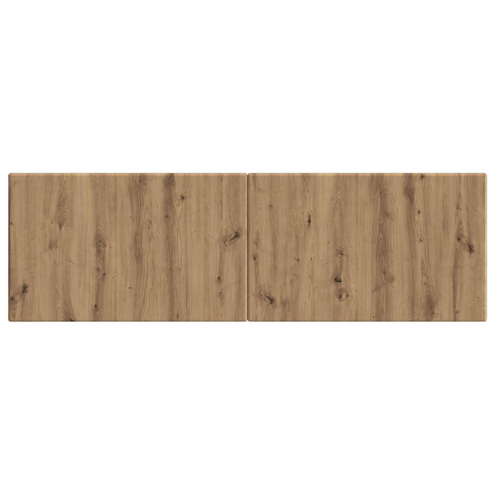 vidaXL Wall-Mounted Headboard BREDA Artisan Oak Engineered Wood 3
