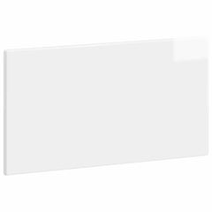 vidaXL Wall-Mounted Headboard BREDA High Gloss White Engineered Wood 2