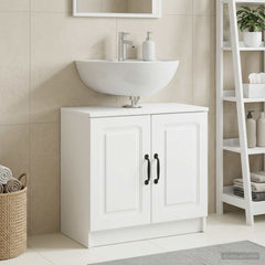 vidaXL Bathroom Sink Cabinet UTRECHT White 59.5 x 31.5x 59 cm 1