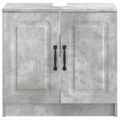 vidaXL Bathroom Sink Cabinet UTRECHT Concrete Grey 59.5 x 31.5x 59 cm 4