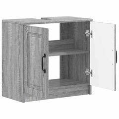 vidaXL Bathroom Sink Cabinet UTRECHT Grey Sonoma 59.5 x 31.5x 59 cm 3