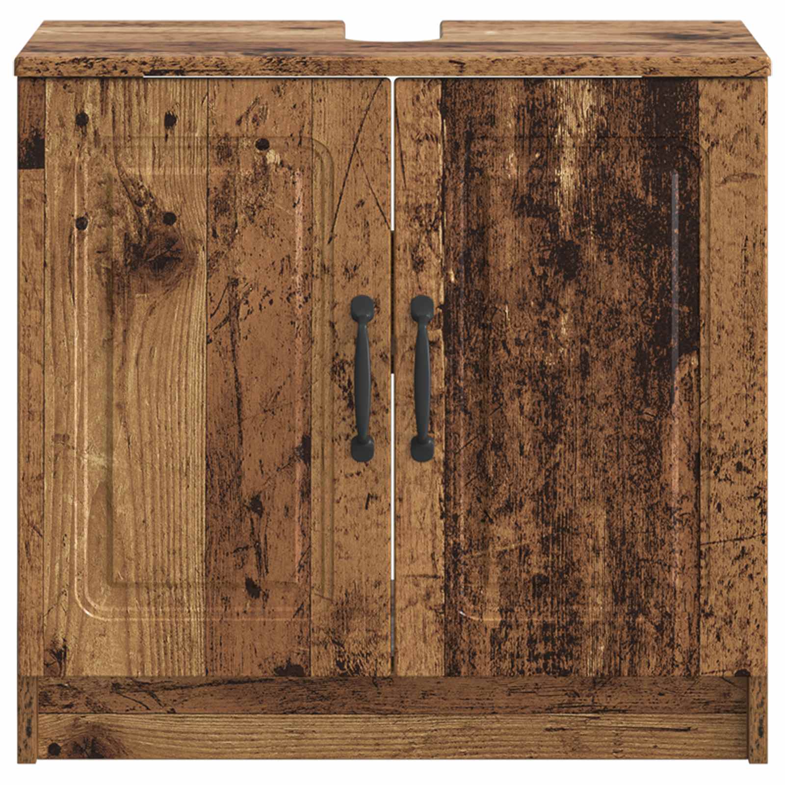 vidaXL Bathroom Sink Cabinet UTRECHT Old Wood 59.5 x 31.5x 59 cm 4