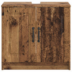 vidaXL Bathroom Sink Cabinet UTRECHT Old Wood 59.5 x 31.5x 59 cm 4