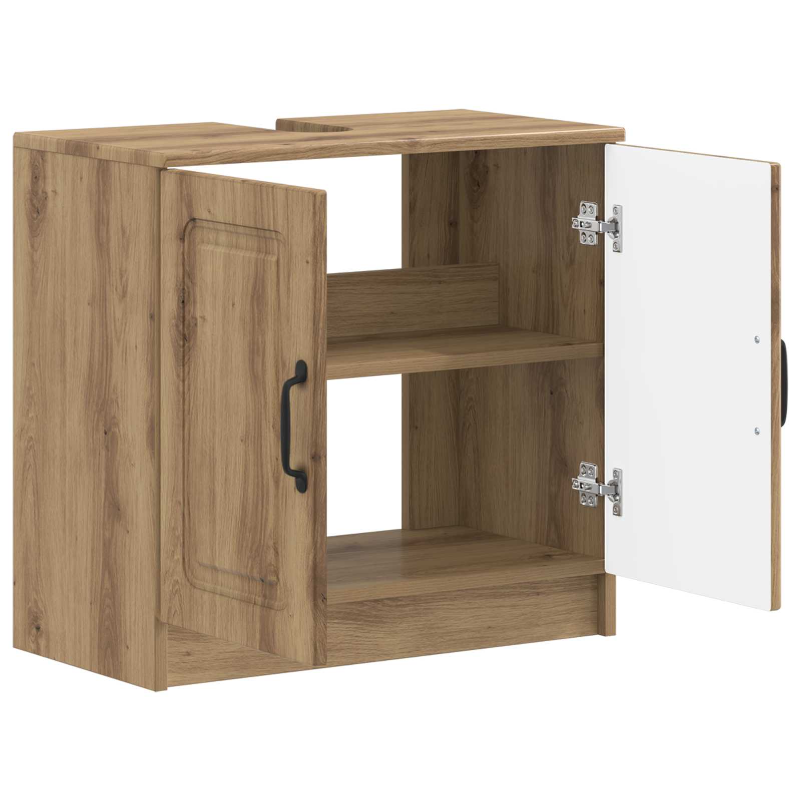 vidaXL Bathroom Sink Cabinet UTRECHT Artisan Oak 59.5 x 31.5x 59 cm 3