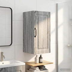vidaXL Bathroom Wall Cabinet UTRECHT Grey Sonoma 30 x 31 x 59 cm 1