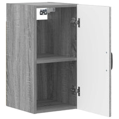 vidaXL Bathroom Wall Cabinet UTRECHT Grey Sonoma 30 x 31 x 59 cm 3
