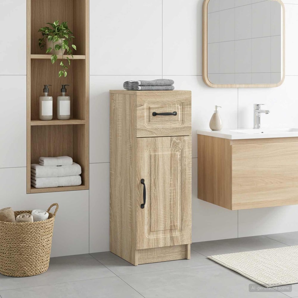 Bathroom Storage Cainet UTRECHT 30 x 31 x 77 cm Sonoma oak