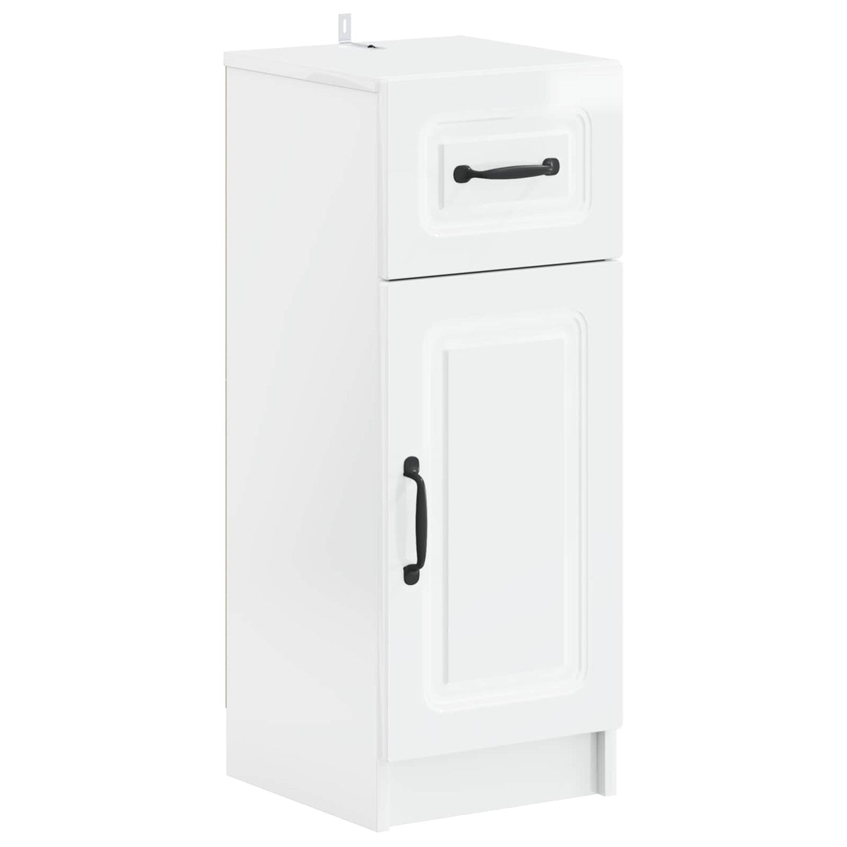 Bathroom Storage Cainet UTRECHT 30 x 31 x 77 cm High gloss white