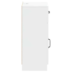 vidaXL Bathroom Storage Cainet UTRECHT High Gloss White 5