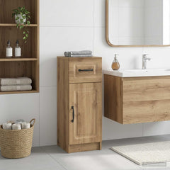Bathroom Storage Cainet UTRECHT 30 x 31 x 77 cm Artisan oak