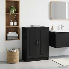 vidaXL Bathroom Storage Cainet UTRECHT Black 59.5 x 31 x 77 cm 1