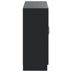 vidaXL Bathroom Storage Cainet UTRECHT Black 59.5 x 31 x 77 cm 5