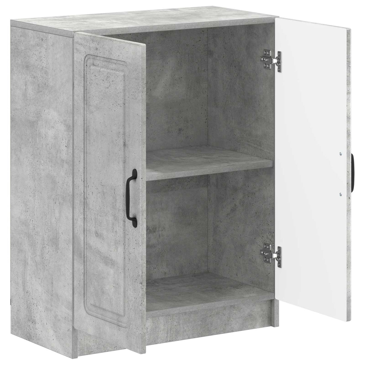 Bathroom Storage Cainet UTRECHT 59.5 x 31 x 77 cm Concrete grey