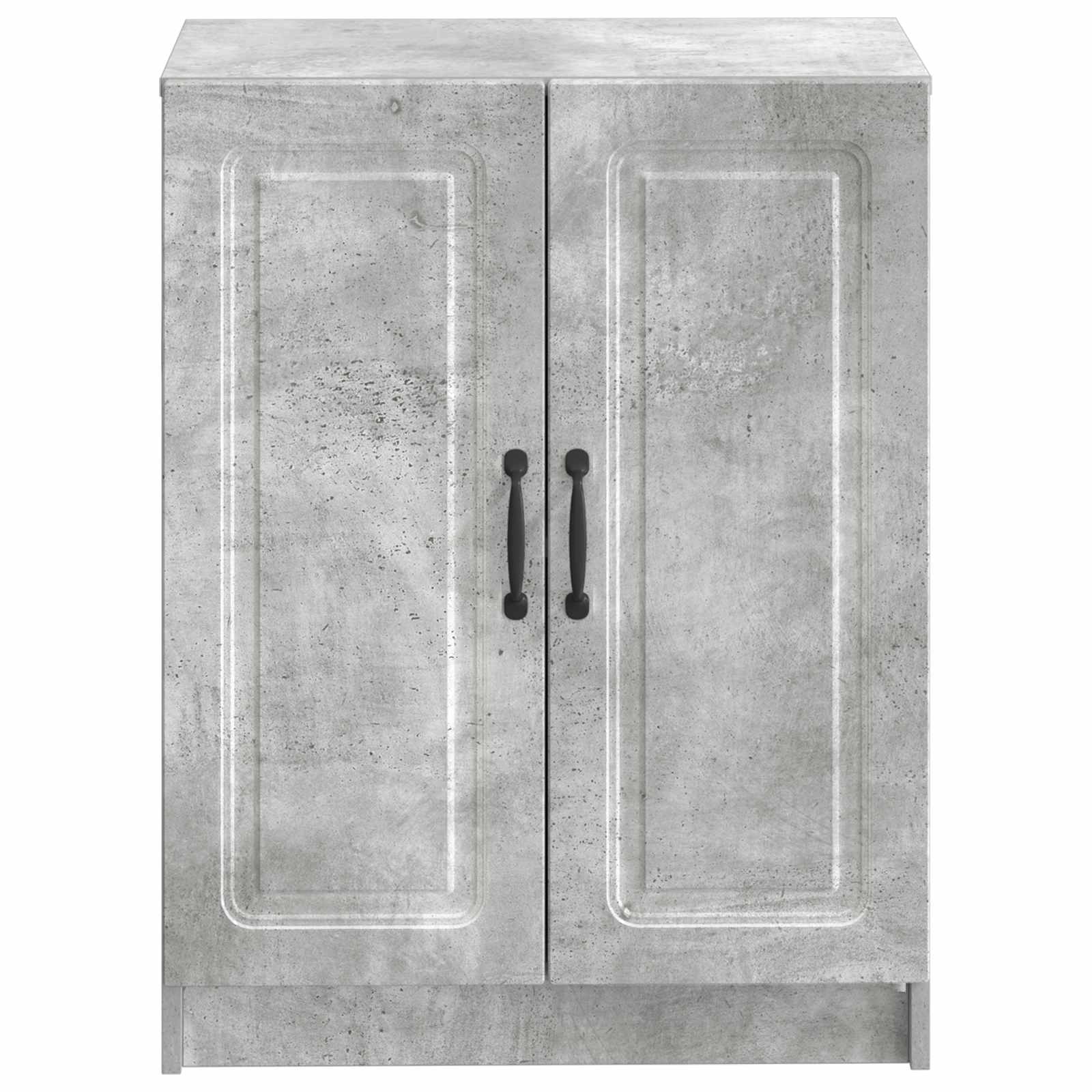 vidaXL Bathroom Storage Cainet UTRECHT Concrete Grey 59.5 x 31 x 77 cm 4