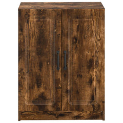 vidaXL Bathroom Storage Cainet UTRECHT Smoked Oak 59.5 x 31 x 77 cm 4