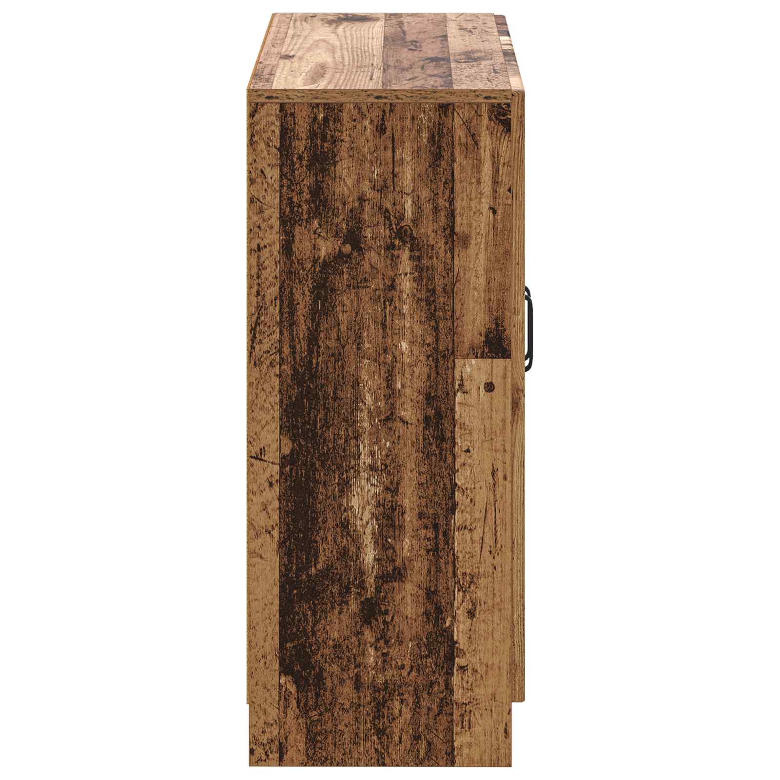 vidaXL Bathroom Storage Cainet UTRECHT Old Wood 59.5 x 31 x 77 cm 5