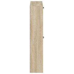 vidaXL Wall-Mounted Shoe Cabinet UTRECHT 71 x 17 x 86 cm Sonoma Oak 5