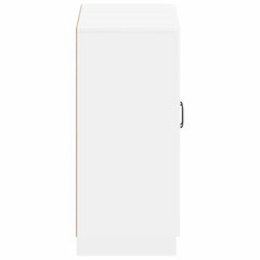 vidaXL Shoe Cabinet UTRECHT 59.5 x 39.5 x 87 cm Engineered Wood White 5