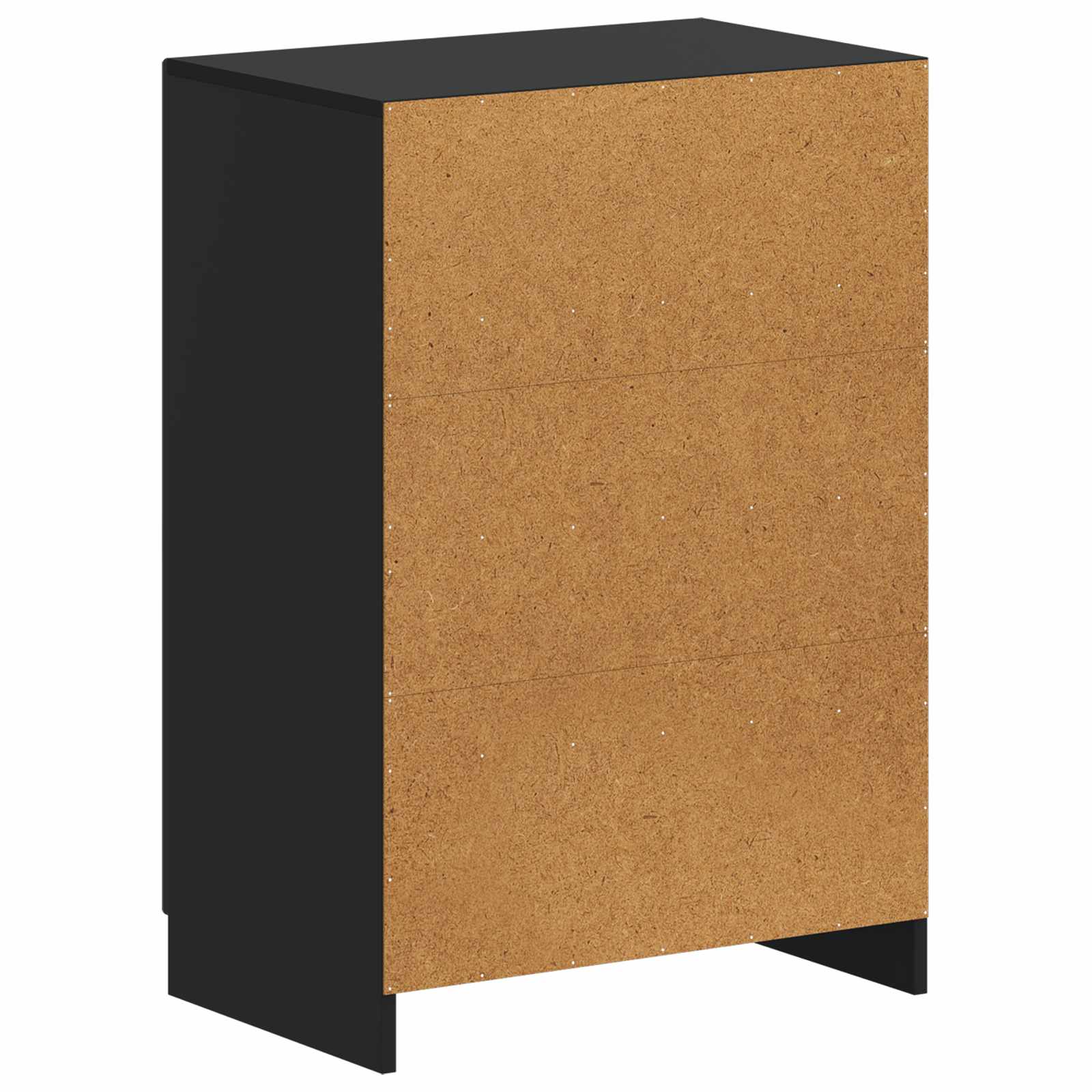 vidaXL Shoe Cabinet UTRECHT 59.5 x 39.5 x 87 cm Engineered Wood Black 6