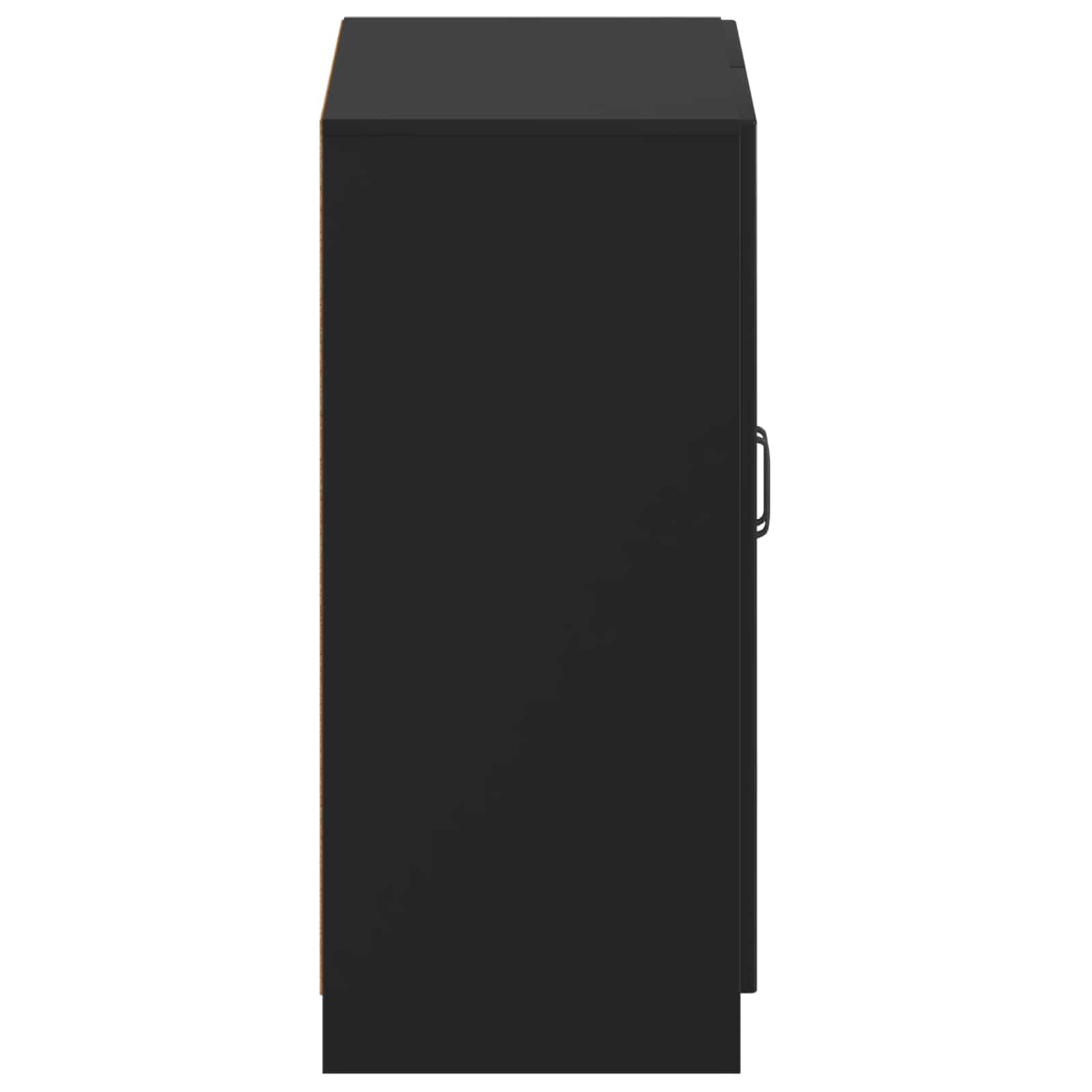 vidaXL Shoe Cabinet UTRECHT 59.5 x 39.5 x 87 cm Engineered Wood Black 5