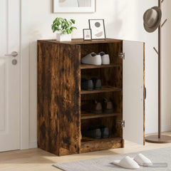 vidaXL Shoe Cabinet UTRECHT 59.5 x 39.5 x 87 cm Engineered Wood 1