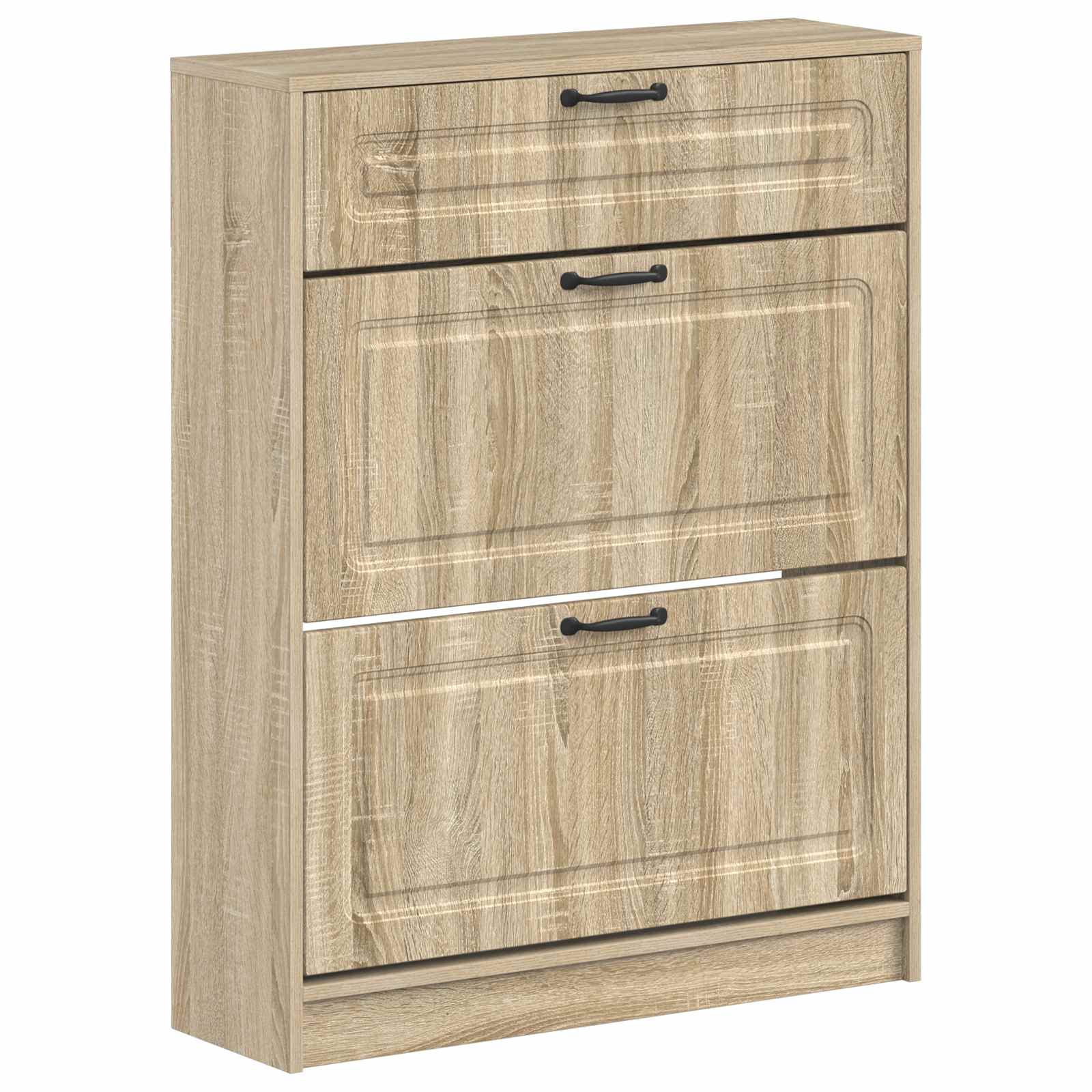 vidaXL Shoe Cabinet UTRECHT 78 x 24 x 100 cm Engineered Wood 2