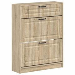 vidaXL Shoe Cabinet UTRECHT 78 x 24 x 100 cm Engineered Wood 2