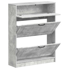 vidaXL Shoe Cabinet UTRECHT 78 x 24 x 100 cm Engineered Wood 3