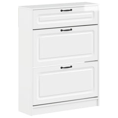 vidaXL Shoe Cabinet UTRECHT 78 x 24 x 100 cm Engineered Wood 2