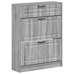 vidaXL Shoe Cabinet UTRECHT 78 x 24 x 100 cm Engineered Wood 2