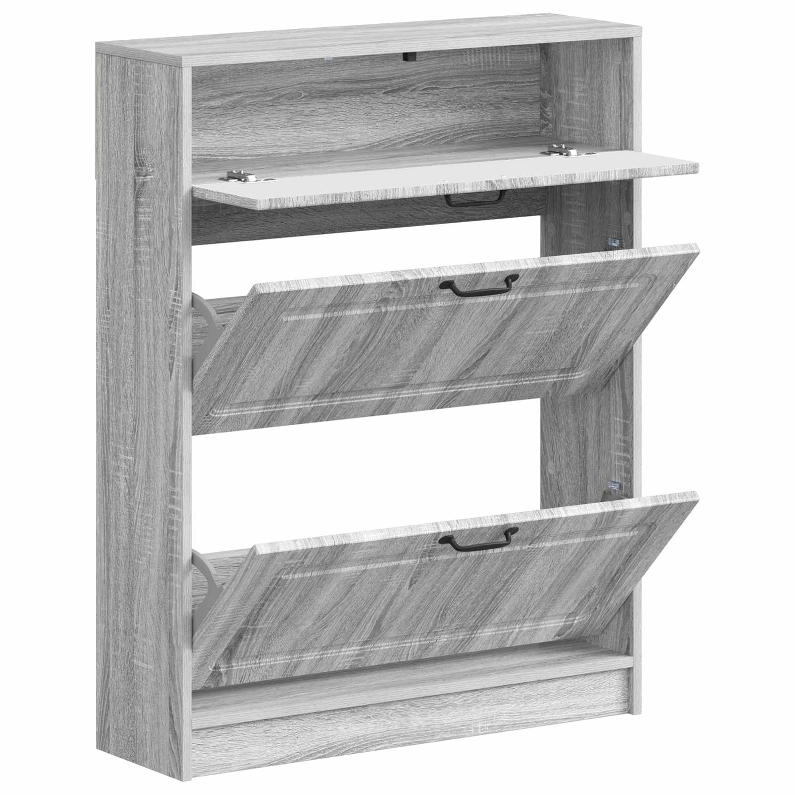 vidaXL Shoe Cabinet UTRECHT 78 x 24 x 100 cm Engineered Wood 3