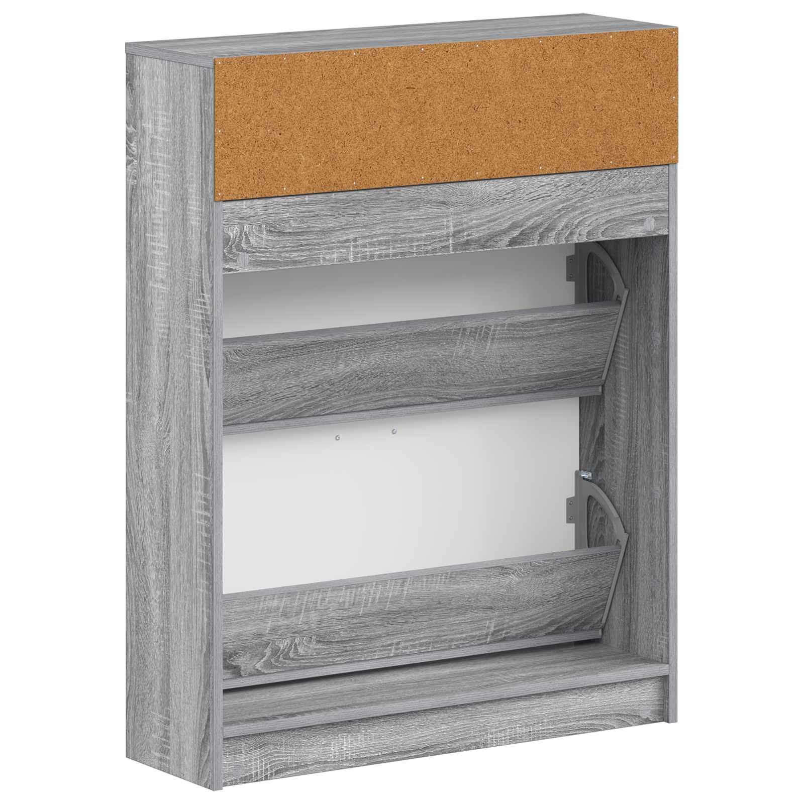 vidaXL Shoe Cabinet UTRECHT 78 x 24 x 100 cm Engineered Wood 6