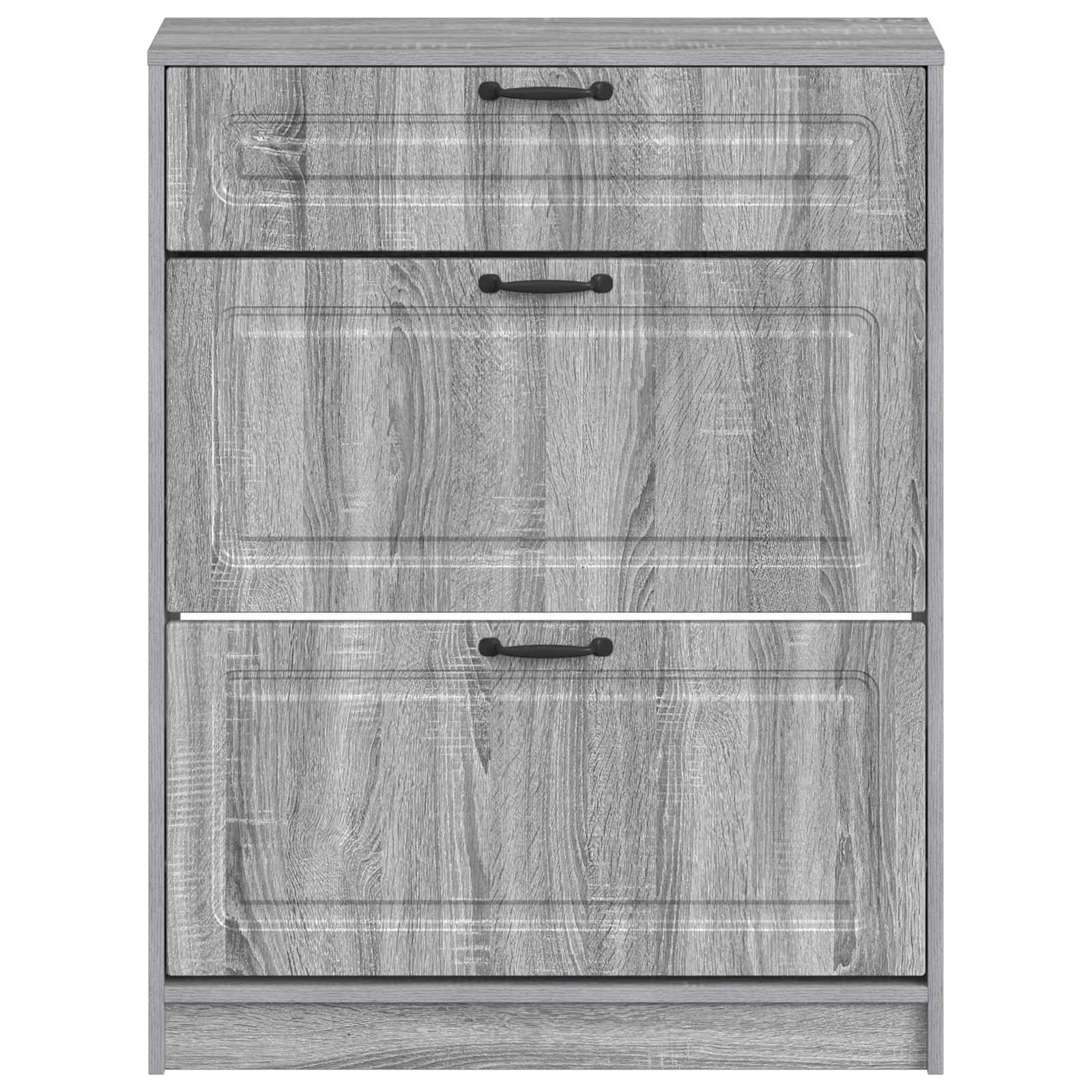 vidaXL Shoe Cabinet UTRECHT 78 x 24 x 100 cm Engineered Wood 4