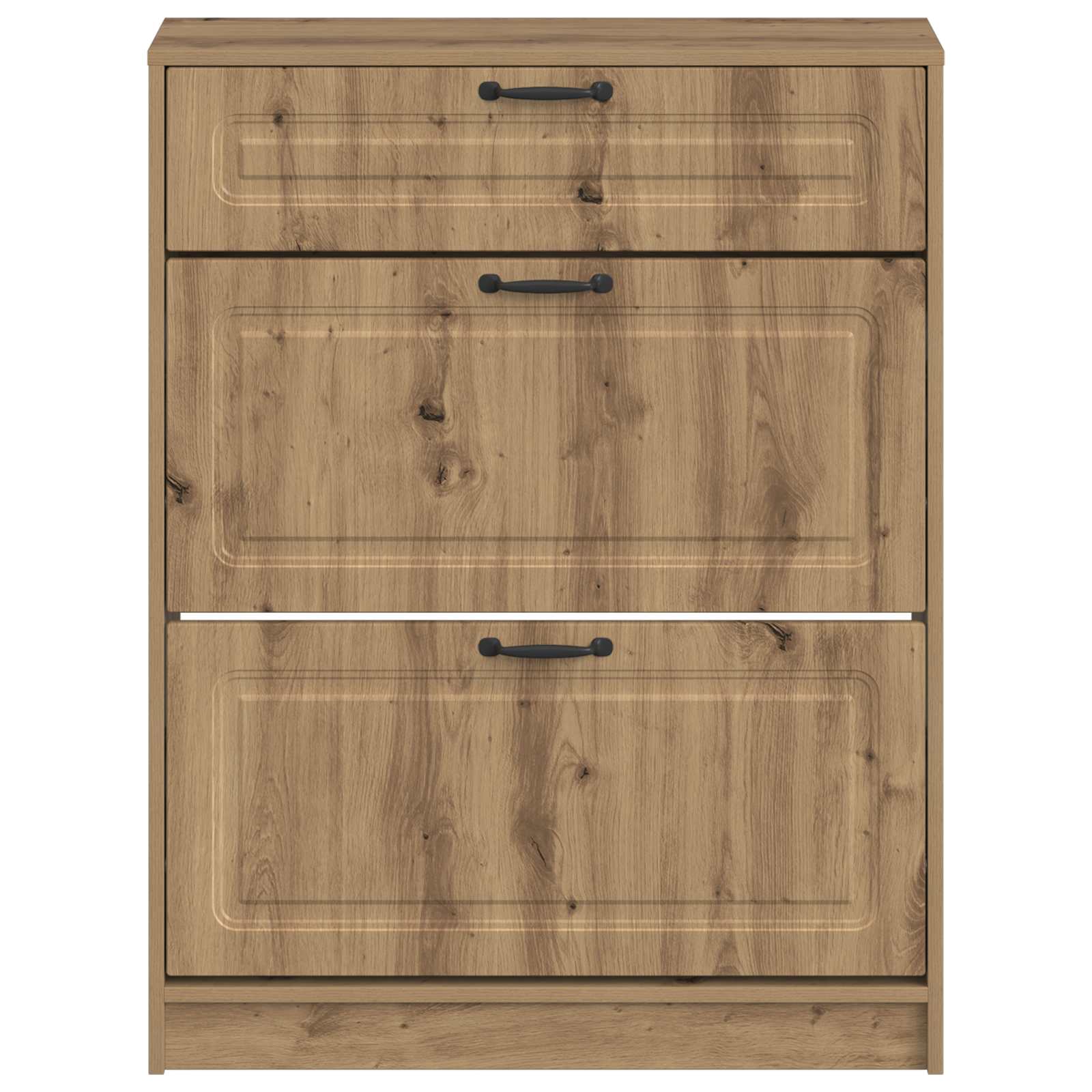 vidaXL Shoe Cabinet UTRECHT 78 x 24 x 100 cm Engineered Wood 4