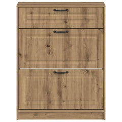 vidaXL Shoe Cabinet UTRECHT 78 x 24 x 100 cm Engineered Wood 4