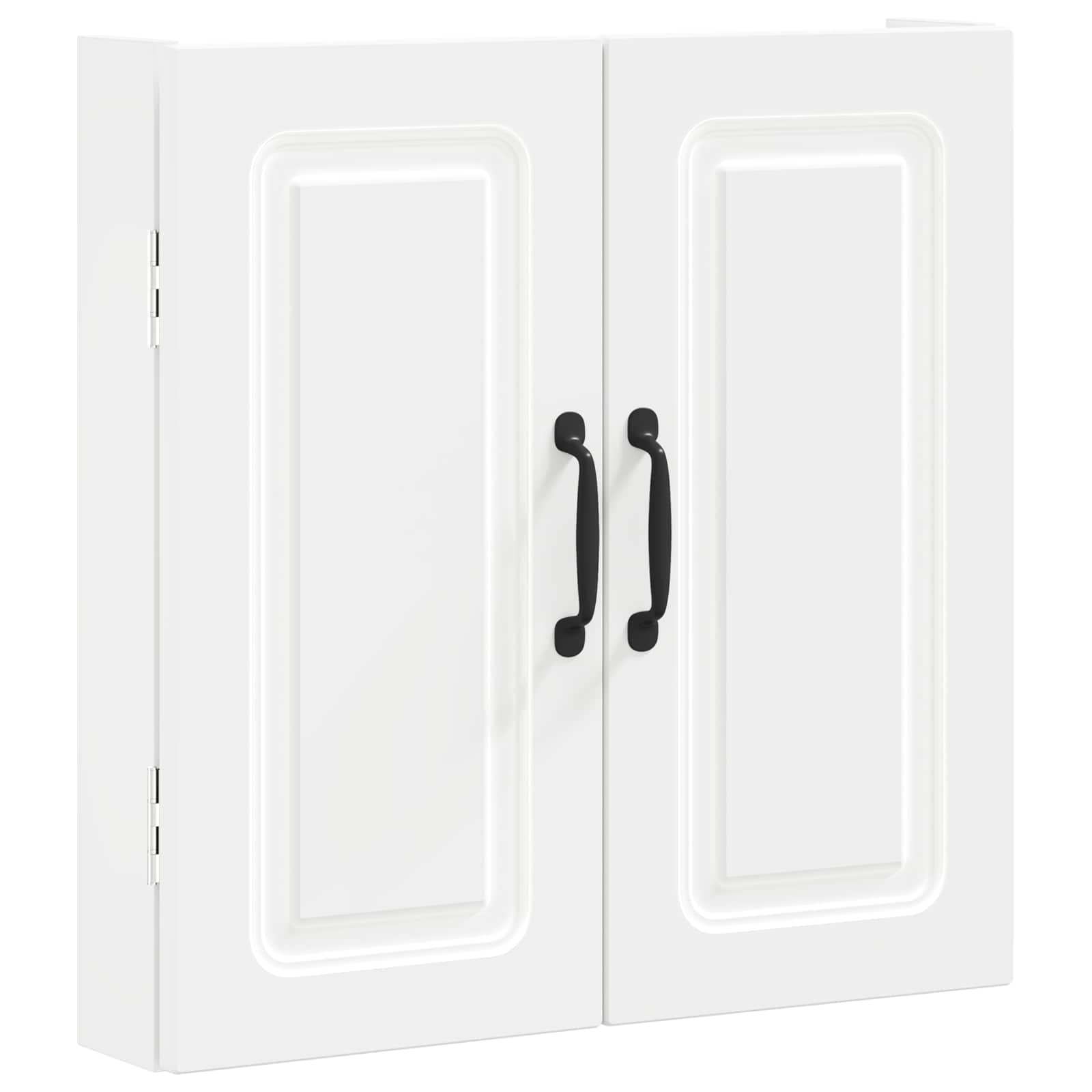 vidaXL Dartboard Cabinet UTRECHT White 52.5 x 10.5 x 53.5 cm 4