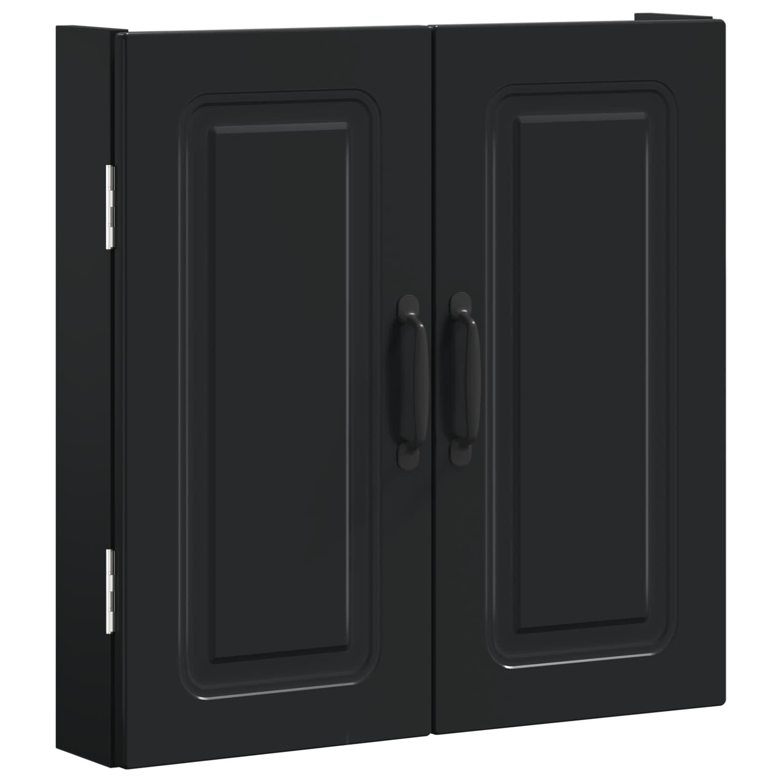 vidaXL Dartboard Cabinet UTRECHT Black 52.5 x 10.5 x 53.5 cm 4