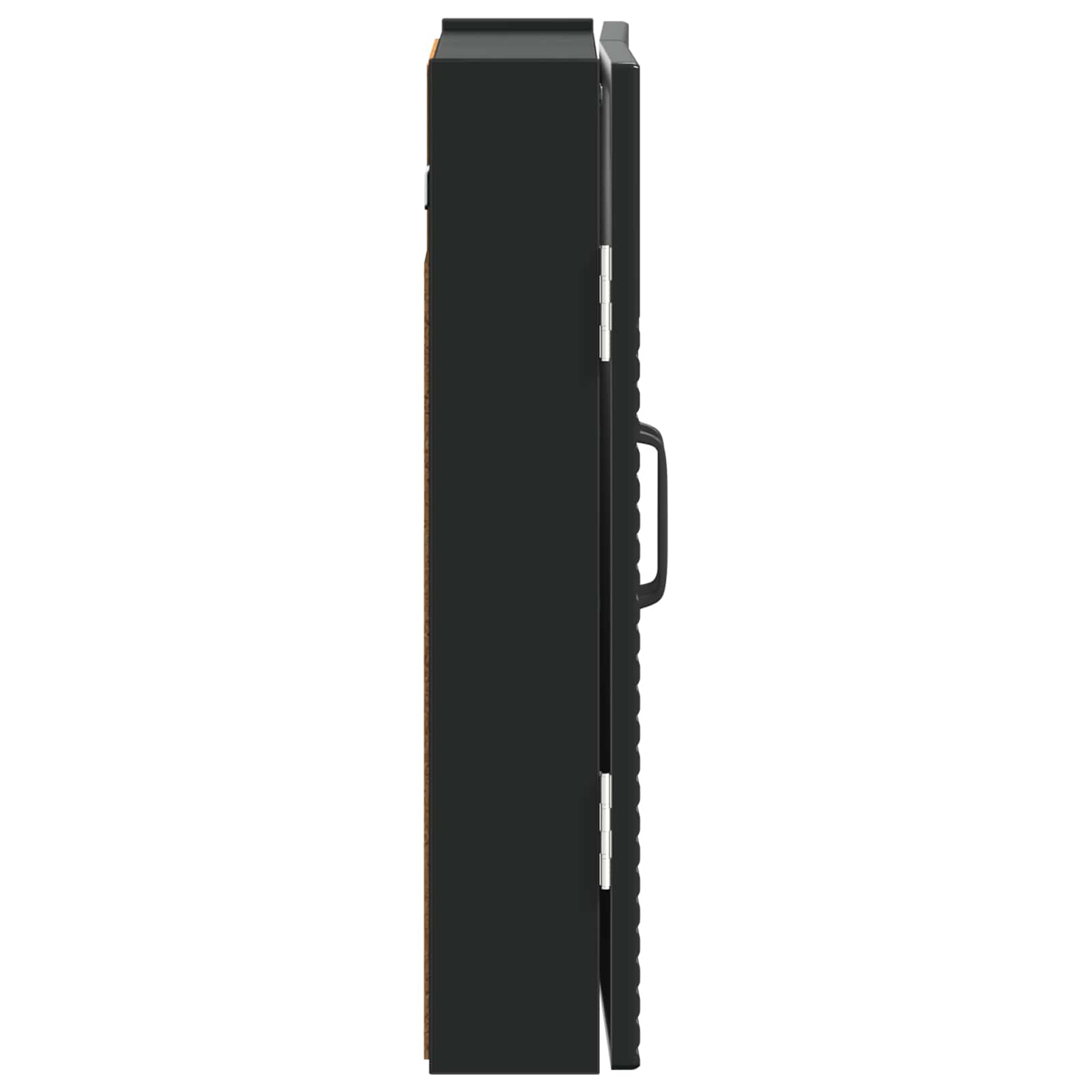vidaXL Dartboard Cabinet UTRECHT Black 52.5 x 10.5 x 53.5 cm 5
