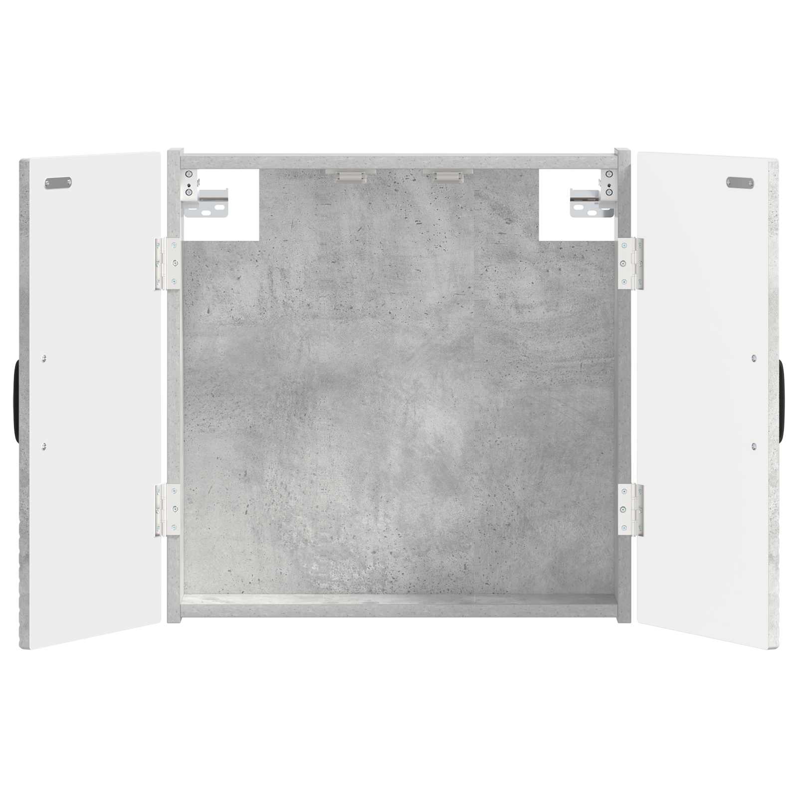 vidaXL Dartboard Cabinet UTRECHT Concrete Grey 52.5 x 10.5 x 53.5 cm 2