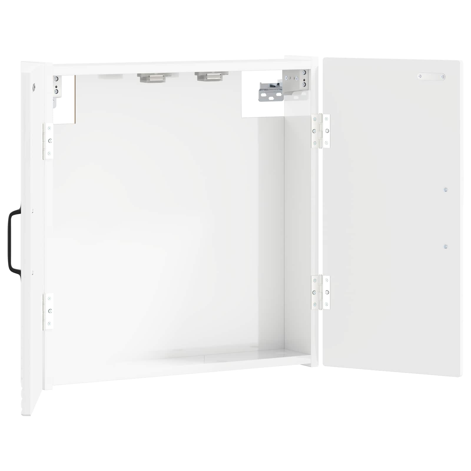 vidaXL Dartboard Cabinet UTRECHT High Gloss White Engineered Wood 3