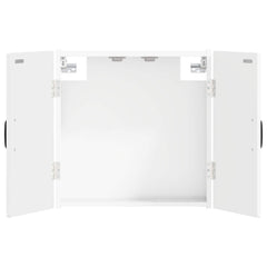 vidaXL Dartboard Cabinet UTRECHT High Gloss White Engineered Wood 2