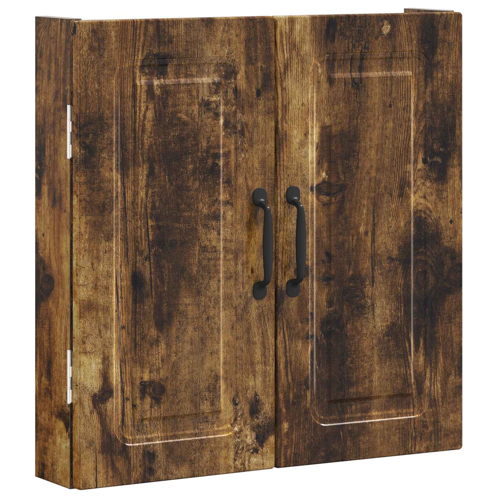 vidaXL Dartboard Cabinet UTRECHT Smoked Oak 52.5 x 10.5 x 53.5 cm 4