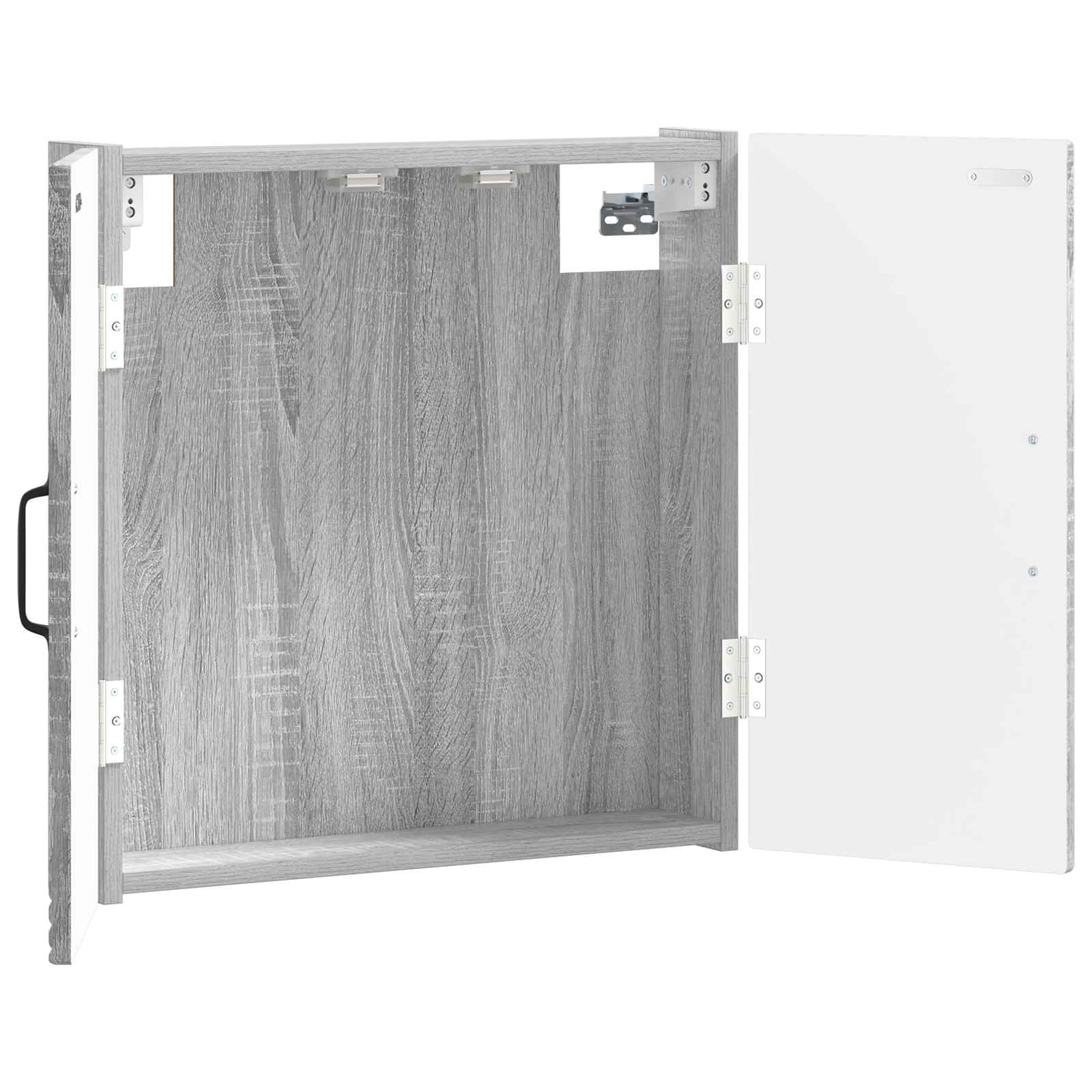 vidaXL Dartboard Cabinet UTRECHT Grey Sonoma 52.5 x 10.5 x 53.5 cm 3