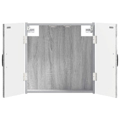 vidaXL Dartboard Cabinet UTRECHT Grey Sonoma 52.5 x 10.5 x 53.5 cm 2