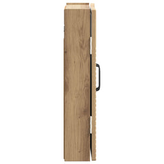 vidaXL Dartboard Cabinet UTRECHT Artisan Oak 52.5 x 10.5 x 53.5 cm 5
