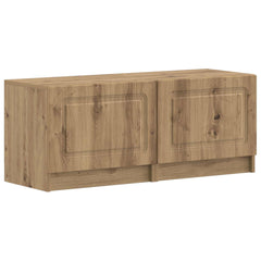vidaXL TV Cabinet Artisan Oak Engineered Wood 2