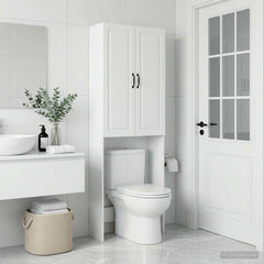 Toilet Cabinet UTRECHT 66 x 25.5 x 190 cm White