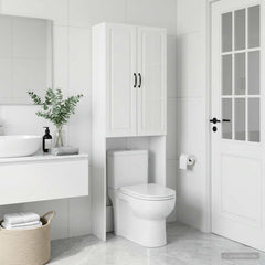 Toilet Cabinet UTRECHT 66 x 25.5 x 190 cm High gloss white