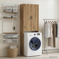 Toilet Cabinet UTRECHT 66 x 25.5 x 190 cm Artisan oak