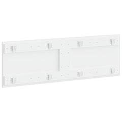 vidaXL Wall-Mounted Headboard UTRECHT White Engineered Wood 5